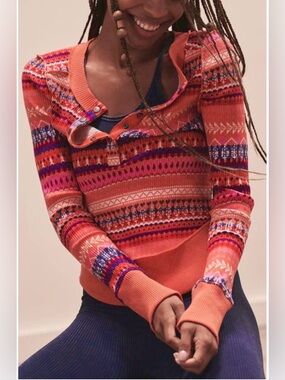 FP Movement by Free People Rally Rib Henley Top